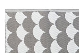 DKD Home Decor Alfombra Gris Blanco 210 x 150 cm (2 Unidades) Poliéster
