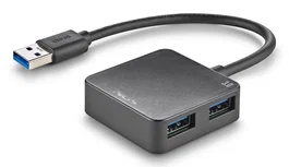 NGS IHUB 3.0 TINY Hub USB 3.0 de 4 puertos, Negro