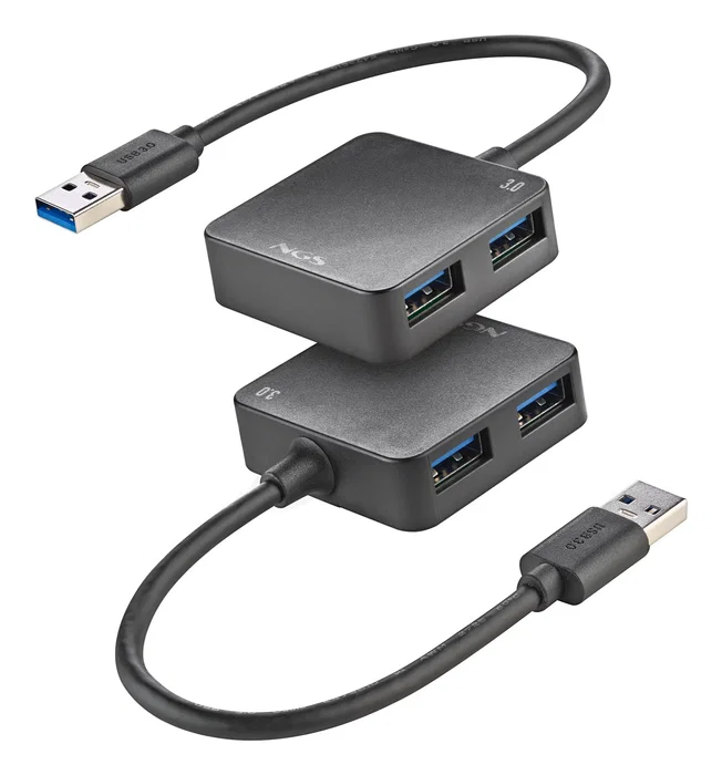 Ngs ihub3.0 tiny hub usb 3.0 - 4 puertos usb 3.0