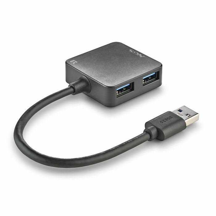 NGS IHUB 3.0 TINY Hub USB 3.0 de 4 puertos, Negro