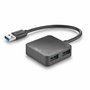 NGS IHUB 3.0 TINY Hub USB 3.0 de 4 puertos, Negro