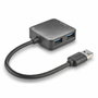 NGS IHUB 3.0 TINY Hub USB 3.0 de 4 puertos, Negro