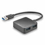 NGS IHUB 3.0 TINY Hub USB 3.0 de 4 puertos, Negro