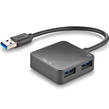 NGS iHub3.0 Tiny Hub USB 3.0 - 4 Puertos USB 3.0, Concentrador de Datos