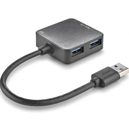 NGS iHub3.0 Tiny Hub USB 3.0 - 4 Puertos USB 3.0, Concentrador de Datos