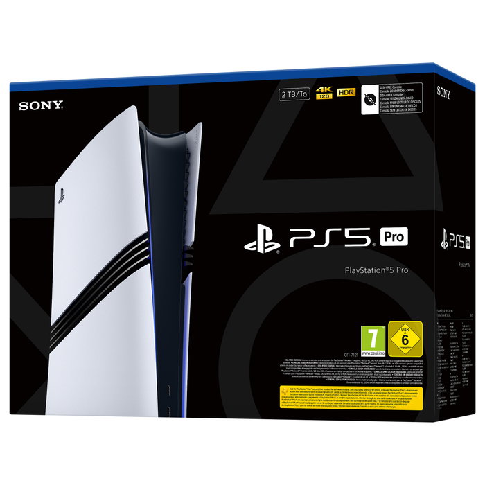 Sony PlayStation 5 Pro Digital Edition 2 TB SSD 8K 120 Hz Negro y Blanco Sony PlayStation 5 Pro Digital Edition 2 TB SSD 8K 120 Hz Negro y Blanco