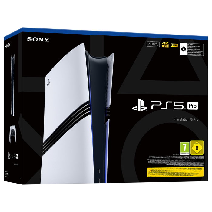 Sony PlayStation 5 Pro Digital Edition 2 TB SSD 8K 120 Hz Negro y Blanco Sony PlayStation 5 Pro Digital Edition 2 TB SSD 8K 120 Hz Negro y Blanco