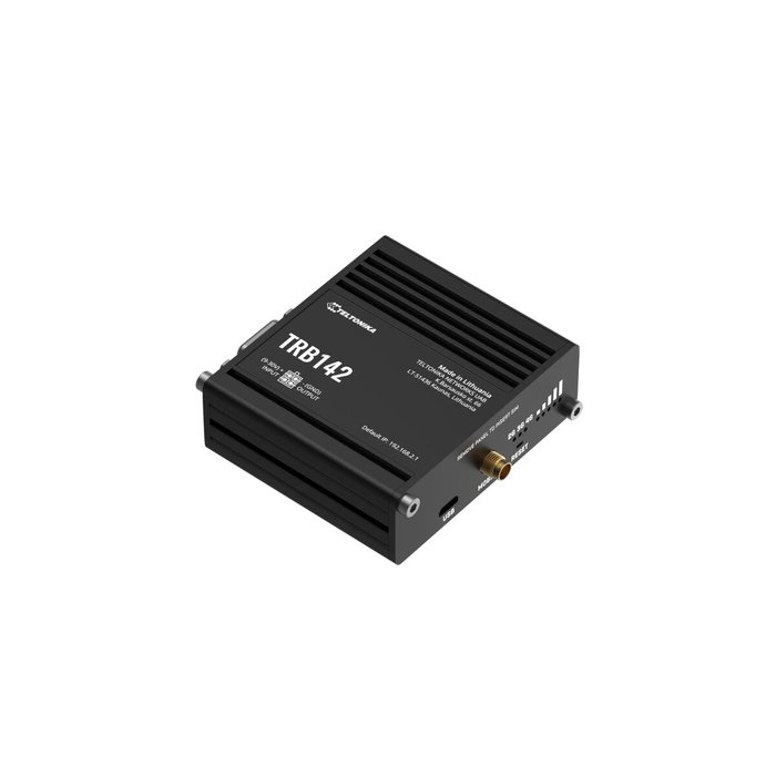 Teltonika TRB142 Gateway Industrial LTE Cat1 con RS232 y VPN Teltonika TRB142 Gateway Industrial LTE Cat1 con RS232 y VPN