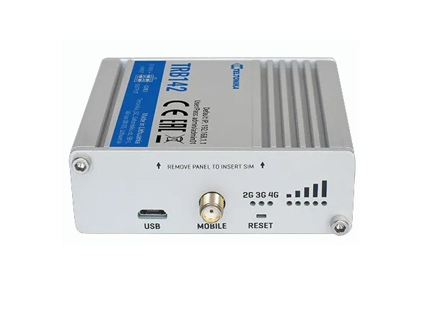 Teltonika TRB142 Gateway 4G LTE Cat1, 1x SIM, RS232, M2M IoT VPN
