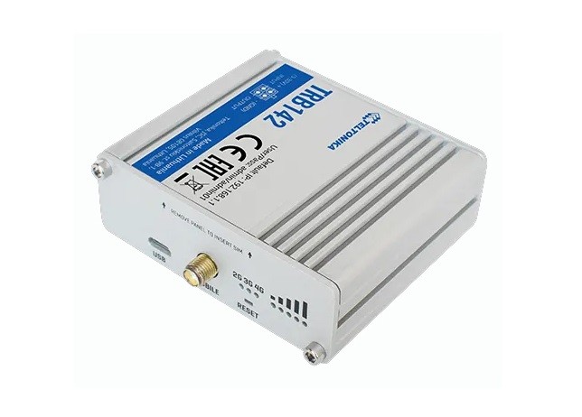 Teltonika TRB142 Gateway 4G LTE Cat1, 1x SIM, RS232, M2M IoT VPN