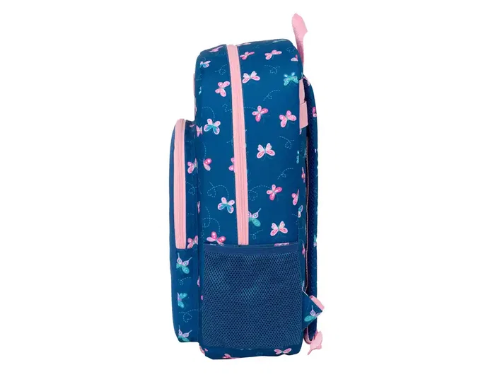 Mochila Escolar BlackFit8 Mariposas Multicolor 30 x 46 x 14 cm