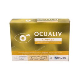 OCUALIV Complex 30 Caps Complemento alimenticio