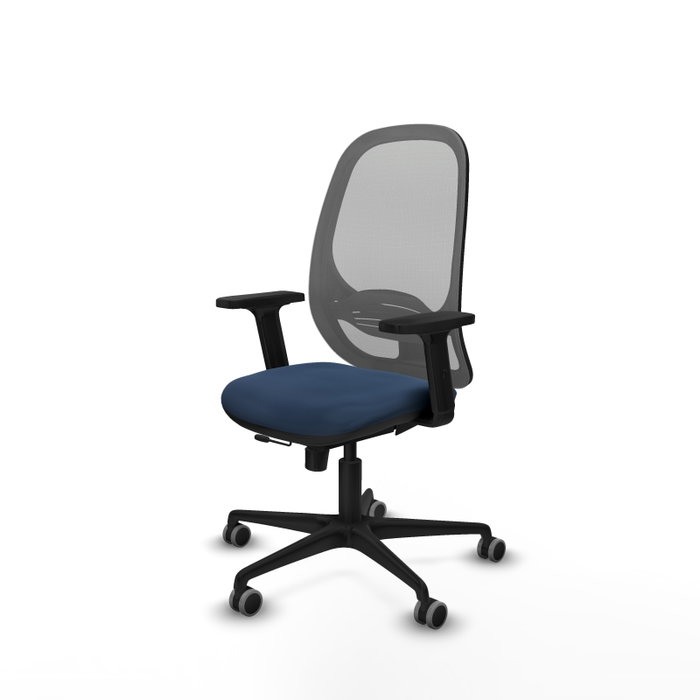 PIQUERAS Y CRESPO Silla de oficina Cilanco Azul marino y Gris PIQUERAS Y CRESPO Silla de oficina Cilanco Azul marino y Gris