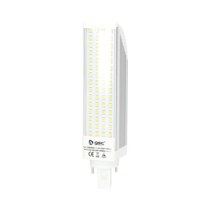 GSC Evolution Bombilla LED PL G24 11,4W 6500K