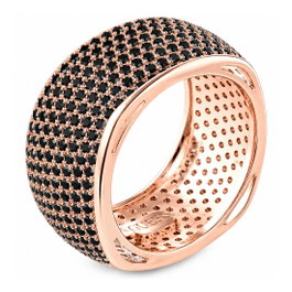 Guess Anillo Ring Infinity JUBR04674JWRGBK56 Negro