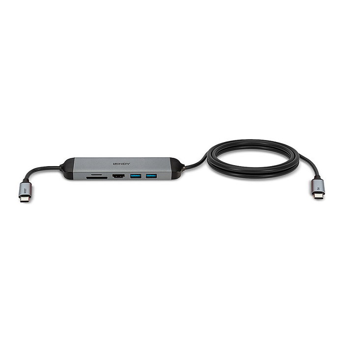 LINDY DST-Micro 140 Micro Dockingstation HDMI 4K USB-C LINDY DST-Micro 140 Micro Dockingstation HDMI 4K USB-C