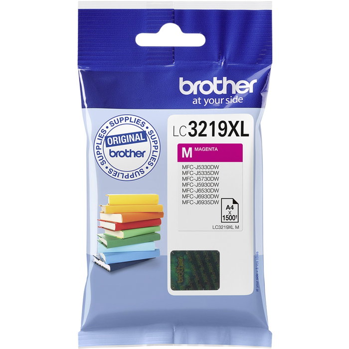 Brother LC-3219XLM Cartucho de Tinta Magenta XL Alta Capacidad