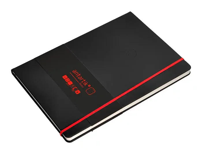 Antartik Cuaderno A4 Tapa Dura Hojas Puntos Negro y Rojo 100 Hojas 80gr FSC Antartik Notes Antartik Cuaderno A4 Tapa Dura Hojas Puntos Negro y Rojo 100 Hojas 80gr FSC Antartik Notes