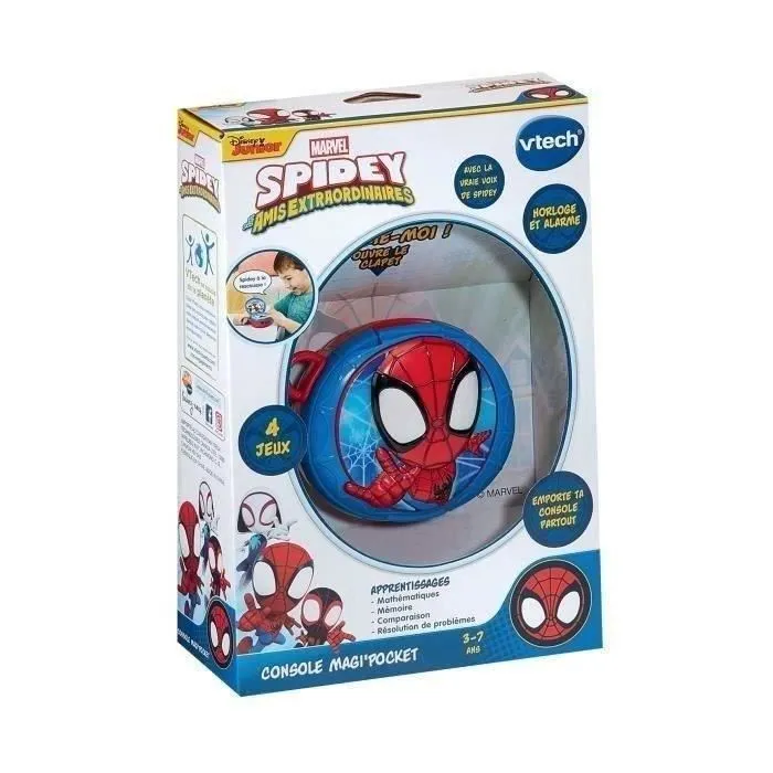 Vtech Consola de Bolsillo Mágica Spidey Multicolor Idioma Francés 3417765803055 Vtech Consola de Bolsillo Mágica Spidey Multicolor Idioma Francés 3417765803055
