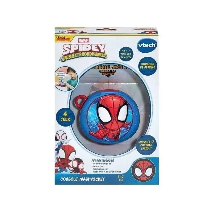 Vtech Consola de Bolsillo Mágica Spidey Multicolor Idioma Francés 3417765803055 Vtech Consola de Bolsillo Mágica Spidey Multicolor Idioma Francés 3417765803055