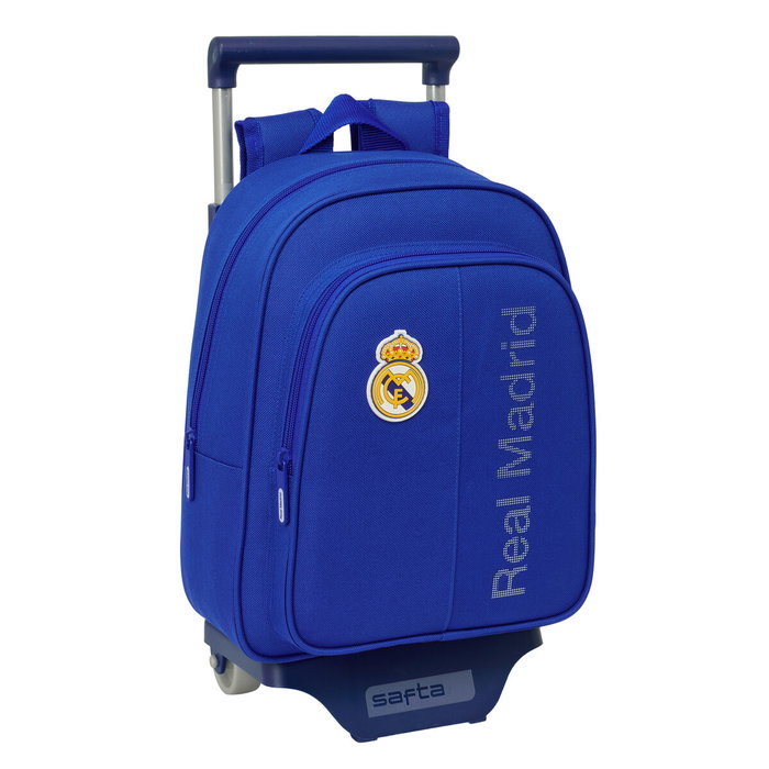 Safta Mochila 665 con carro 905 Real Madrid equipación 25/26 Safta Mochila 665 con carro 905 Real Madrid equipación 25/26