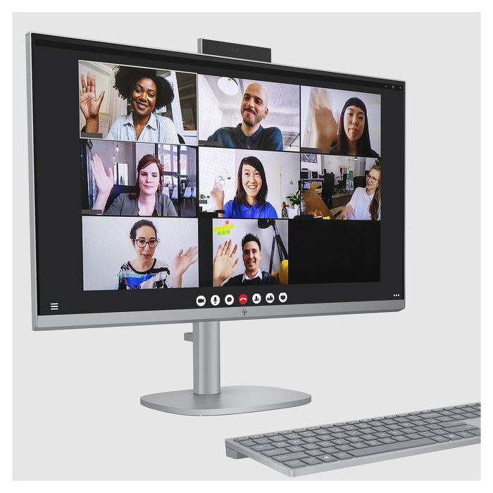 HP All-in-One OmniStudio X 27-cs0077ng - Ordenador de sobremesa de 27 pulgadas, color plata, Windows 11 Home 64 bits