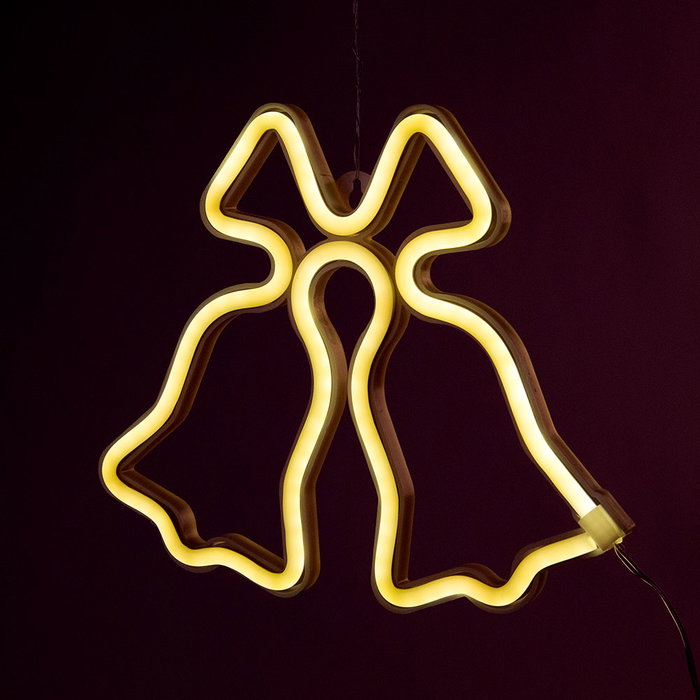 Adorno Navideño LED Interior Blanco Cálido