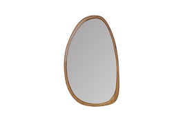DKD Home Decor Espejo de Acacia Marrón 38,5x2x64,5 cm