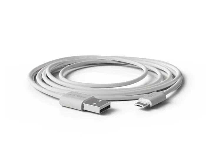 Groovy Cable USB-A a Micro USB de 1,5 metros - Carga y Sincronización para Dispositivos Android, Cámaras Digitales, Color Blanco