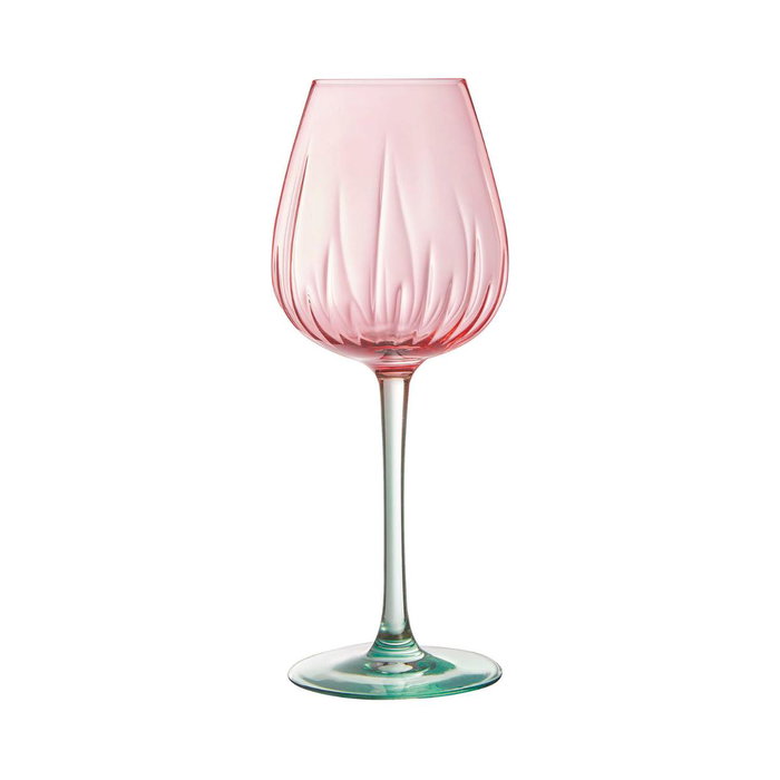 Cristal d'Arques Caja 4 Copas Swirly Spring Rosa 47 cL Cristal d'Arques Caja 4 Copas Swirly Spring Rosa 47 cL