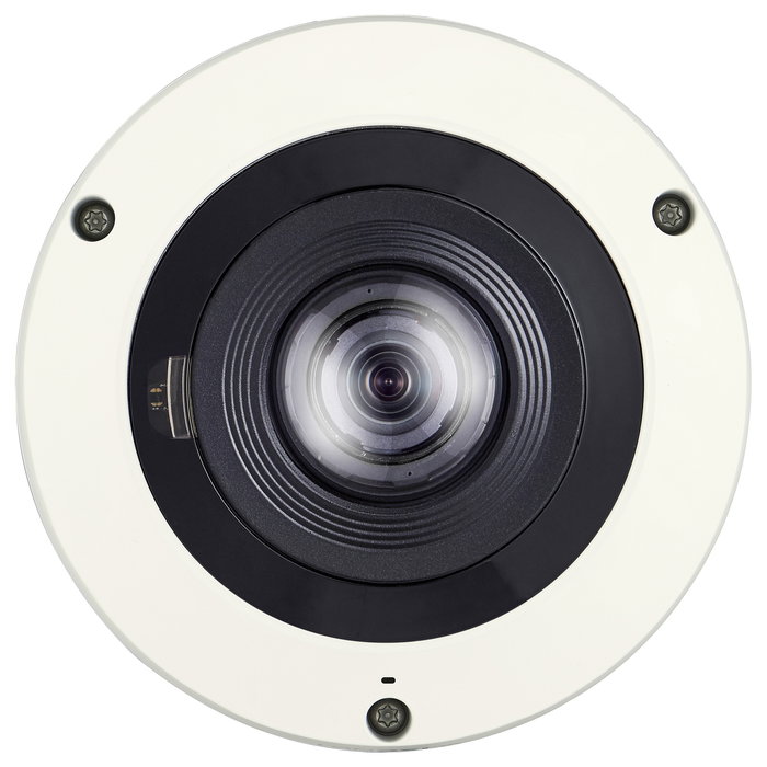 Hanwha - Wisenet XNF-8010RVM Cámara IP de Seguridad Fija Domo 360° Interior/Exterior 6MP PoE PTZ Digital Visión Nocturna IP66 IK10