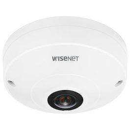 Hanwha - Wisenet XNF-8010RVM Cámara IP de Seguridad Fija Domo 360° Interior/Exterior 6MP PoE PTZ Digital Visión Nocturna IP66 IK10