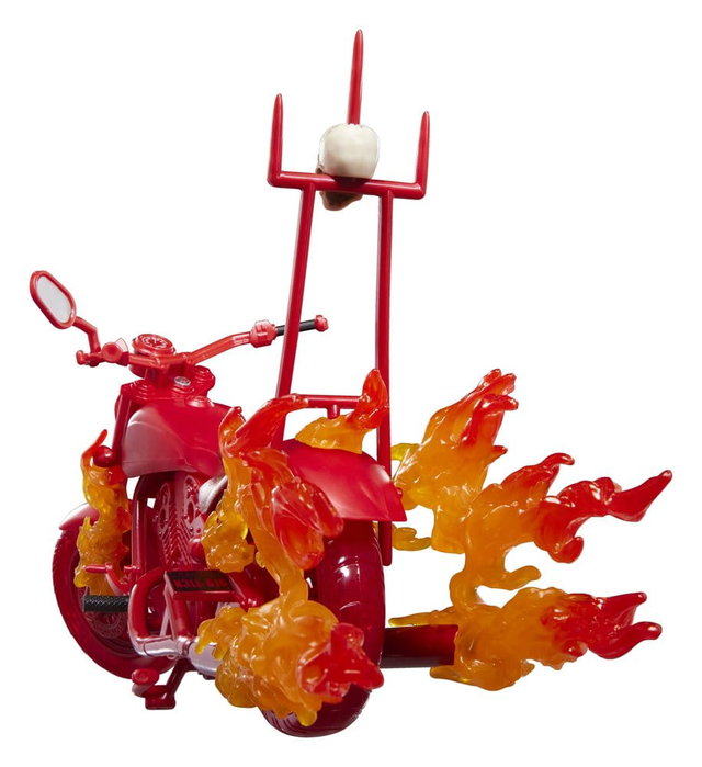 Hasbro Ghost Rider Marvel Legends Johnny Blaze con Motocicleta 15 cm