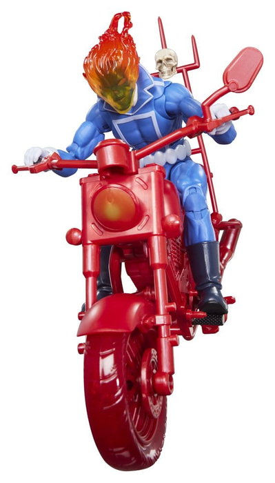 Hasbro Ghost Rider Marvel Legends Johnny Blaze con Motocicleta 15 cm