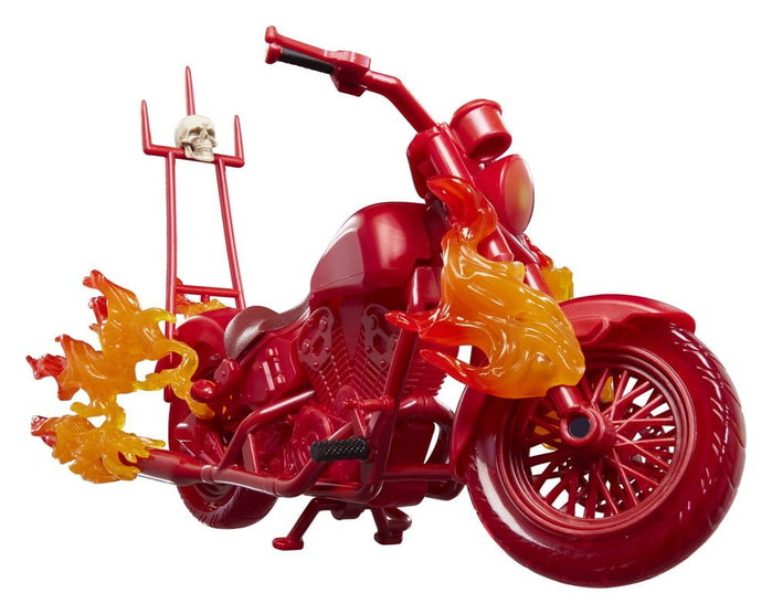 Hasbro Ghost Rider Marvel Legends Johnny Blaze con Motocicleta 15 cm