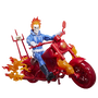 Hasbro Ghost Rider Marvel Legends Johnny Blaze con Motocicleta 15 cm