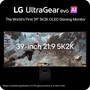 LG UltraGear EVO AI 39GX950B-B Monitor Gaming Curvo OLED 39 pulg 5K2K 165 Hz