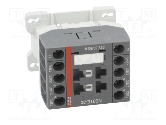 ABB NS31E-20 Contactor 4-polar 24V AC 3A
