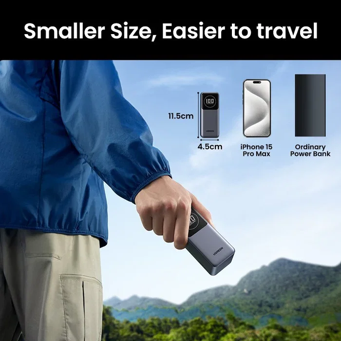 Ugreen Powerbank 12000mAh 100W Fast Charging Ugreen Powerbank 12000mAh 100W Fast Charging