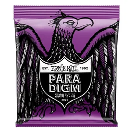 ERNIEBALL Juego Eléctrica Paradigm Slinky 11-48 Cuerdas de Guitarra Eléctrica Resistentes a Roturas y de Larga Duración