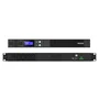 Phasak PH 7541 SAI Rack 1U 1500VA/900W Interactivo con Onda Sinusoidal Pura, AVR, 4 Salidas, LCD, USB, 165-290V
