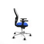 PIQUERAS Y CRESPO Silla de oficina Jorquera Azul y Blanco