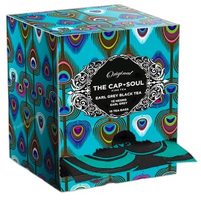 THE CAPSOUL Piramides Ensobradas Te Negro Earl Grey 15 Unidades THE CAPSOUL Piramides Ensobradas Te Negro Earl Grey 15 Unidades