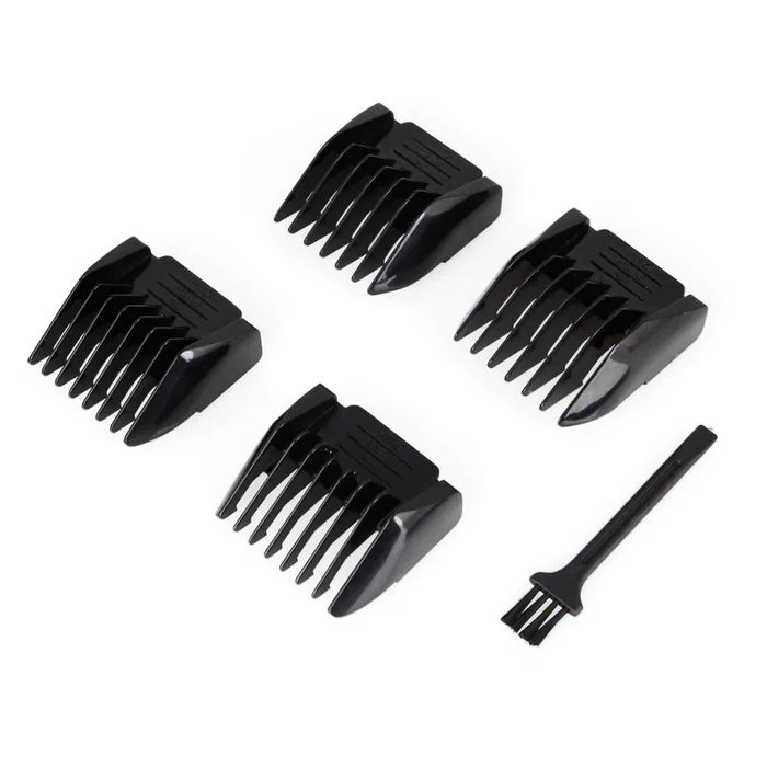 Orbegozo Cortadora de Pelo Profesional CTP-2500 - Inalámbrica/Cable, Cuchilla Cerámica, 6 Accesorios, Batería Litio 5h