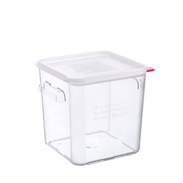 Araven Bote Alimento con Tapa de 18 Litros, Policarbonato, Dimensiones 290x290x320 mm