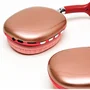 Generico P9 Pro Max Auriculares inalámbricos Bluetooth con cancelación de ruido, rojo