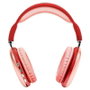 Generico P9 Pro Max Auriculares inalámbricos Bluetooth con cancelación de ruido, rojo