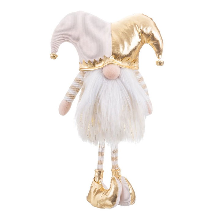 Adorno Navideño Dorado Papá Noel 22 x 13 x 37 cm Adorno Navideño Dorado Papá Noel 22 x 13 x 37 cm