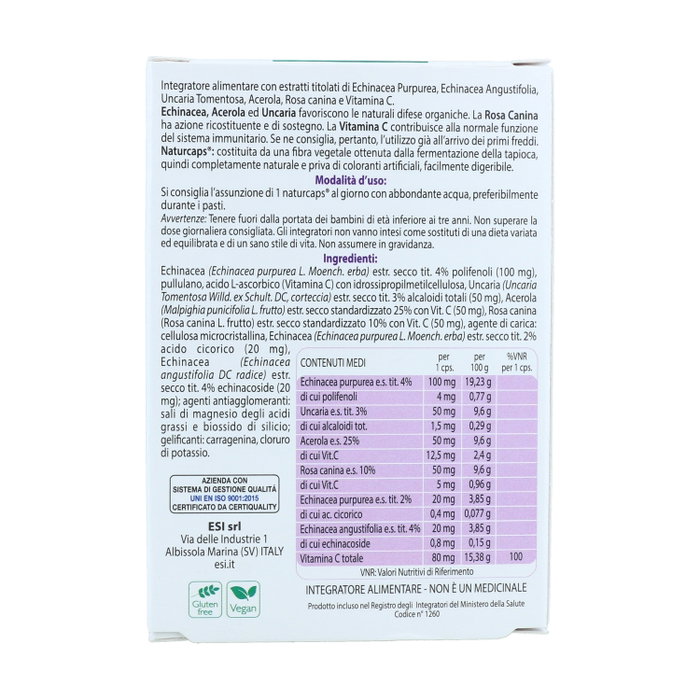 ESI Echinaid Urto 30 cápsulas