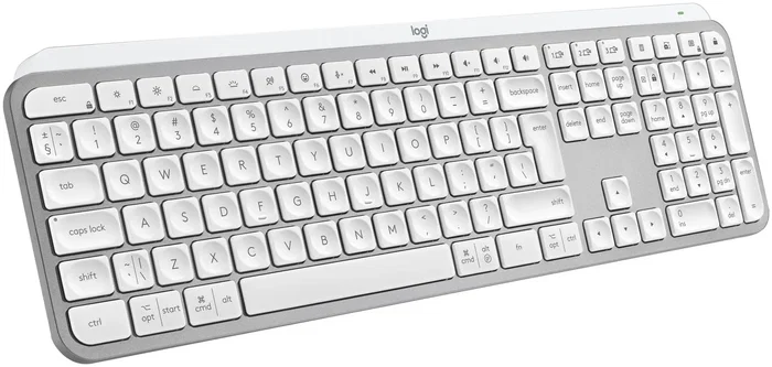 Logitech MX Keys S Jasnoszary Teclado Inalámbrico Bluetooth Distribución Polaca